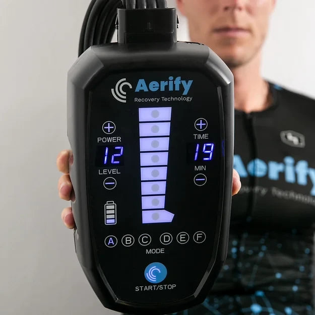 Aerify CHARGE — беспроводной компрессионный массажёр для ног + РЮКЗАК В ПОДАРОК